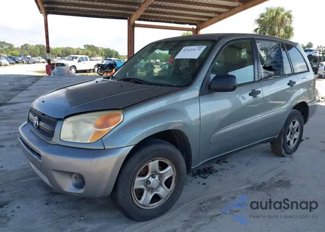 2004 Toyota Rav4 из США, поврежденный, VIN JTEGD20V440024300